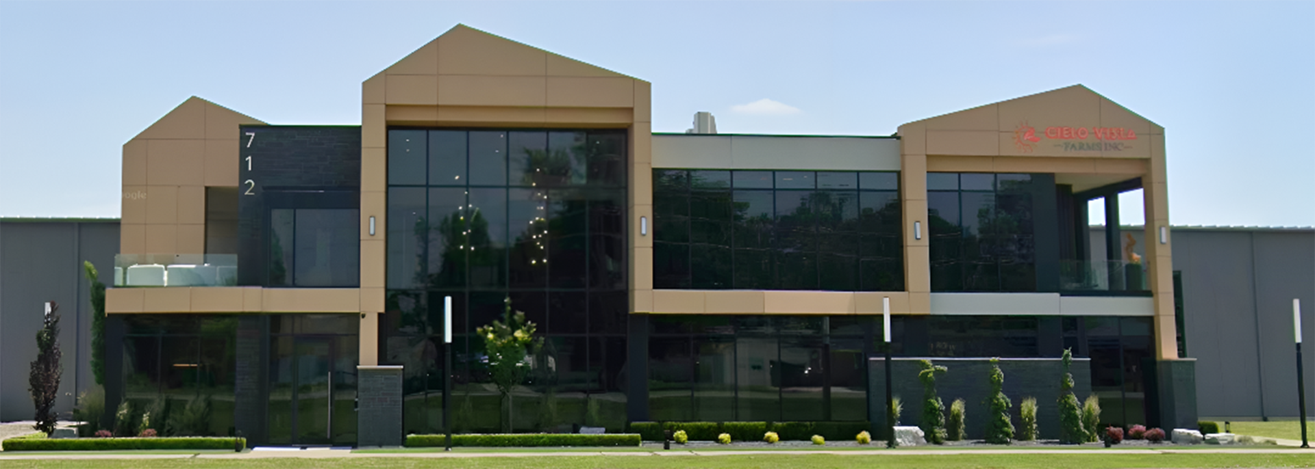 The Cielo Vista Farms head office building